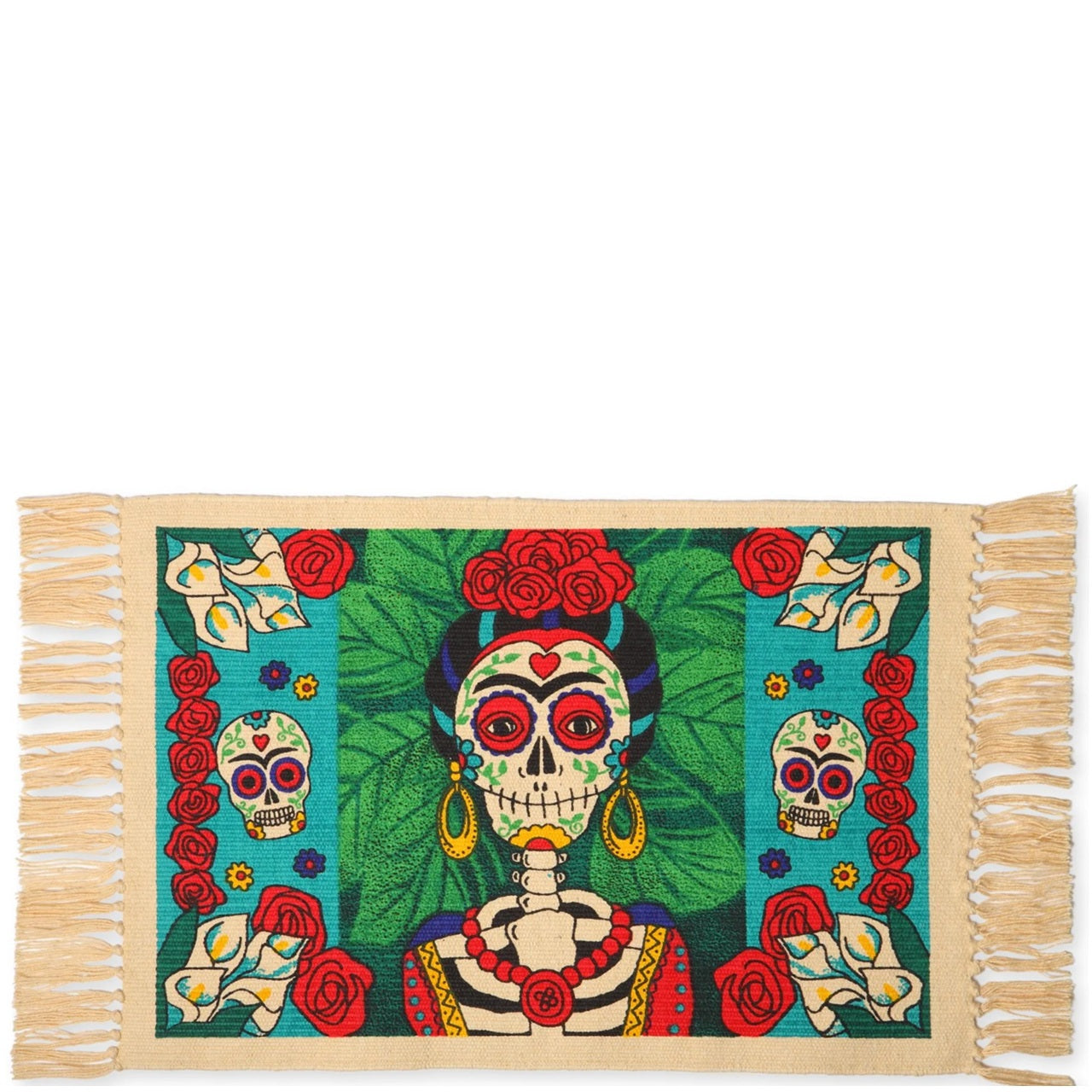 Frida con Flores Placemat