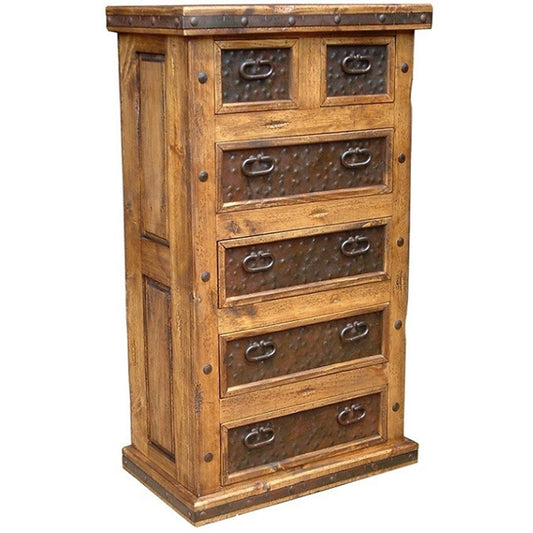 Tall Dresser w/ Metal