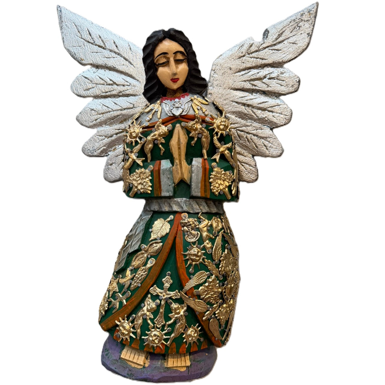 Angel w/ Milagros Verde