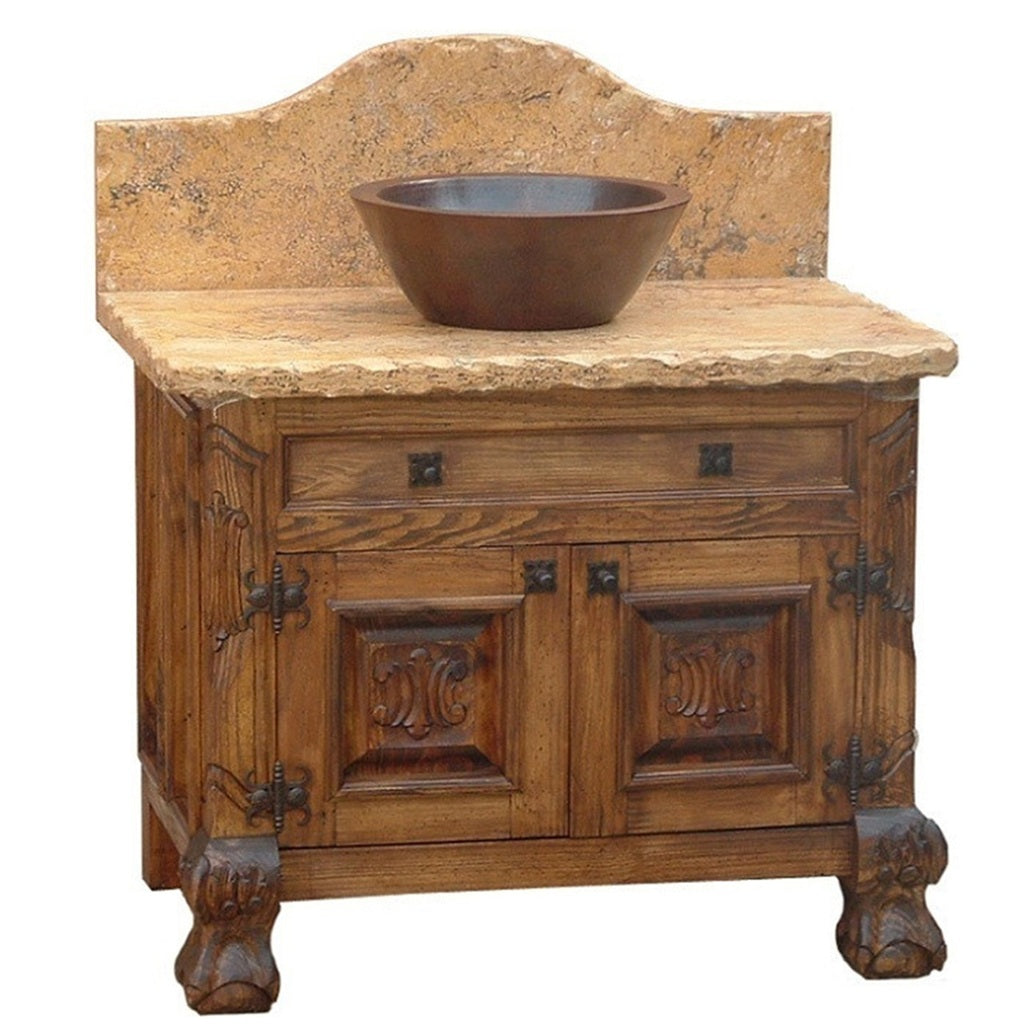Leon Vanity w/ Stone Top