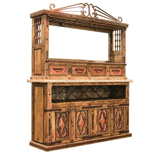 Playa Back Bar w/ Copper