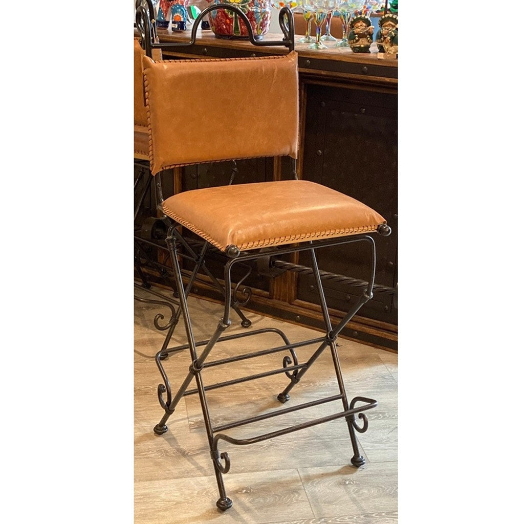 Playa Iron  Swivel Stool