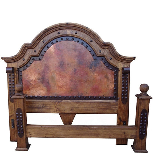 Emperador Bed w/ Copper