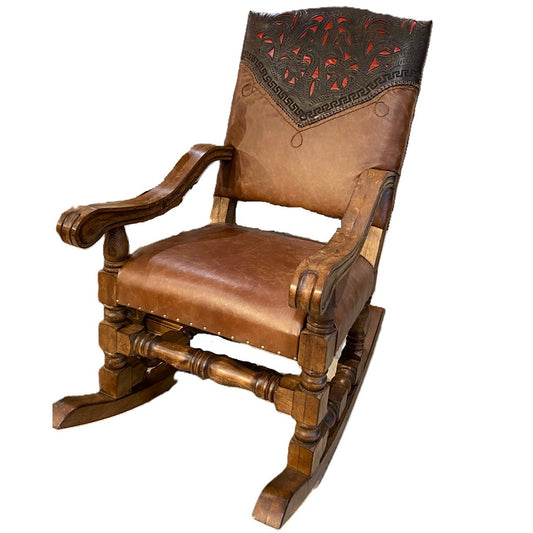 Hacienda Rocking Chair - Red