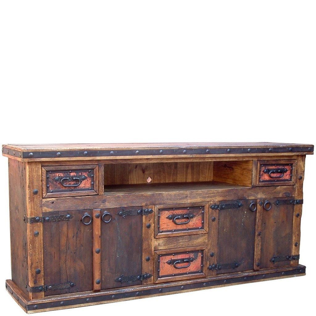 Cabo 72'' TV Stand w/ Copper