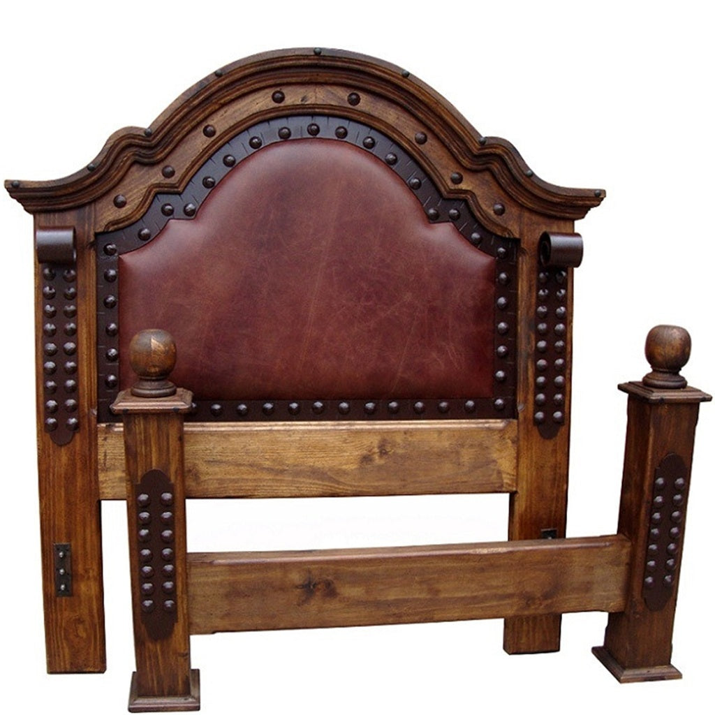 Emperador Bed w/ Leather