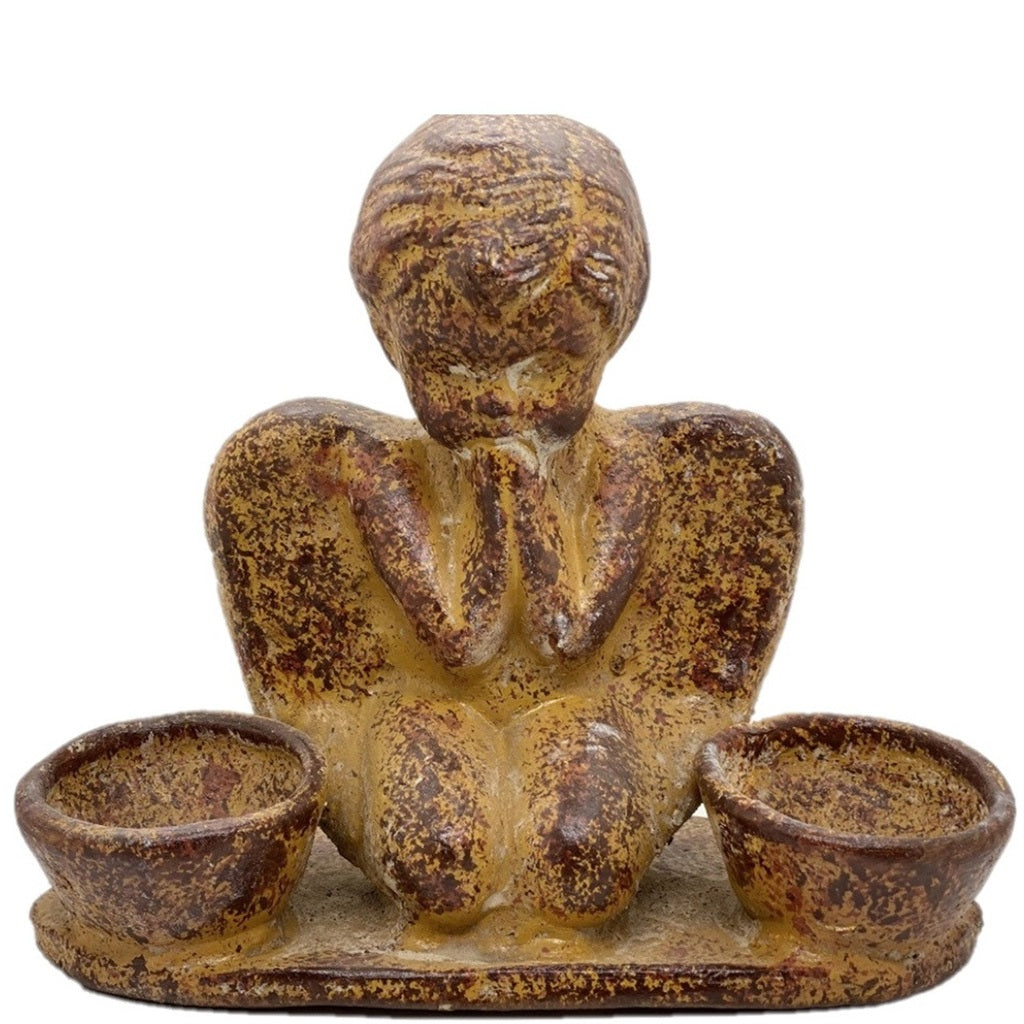 Angel Doble Candle Holder