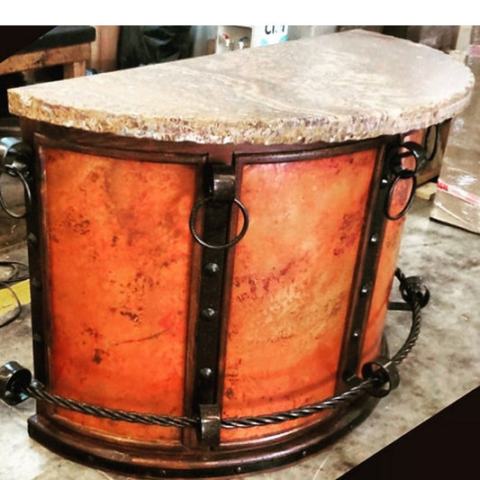 Media Luna Bar w/ Copper