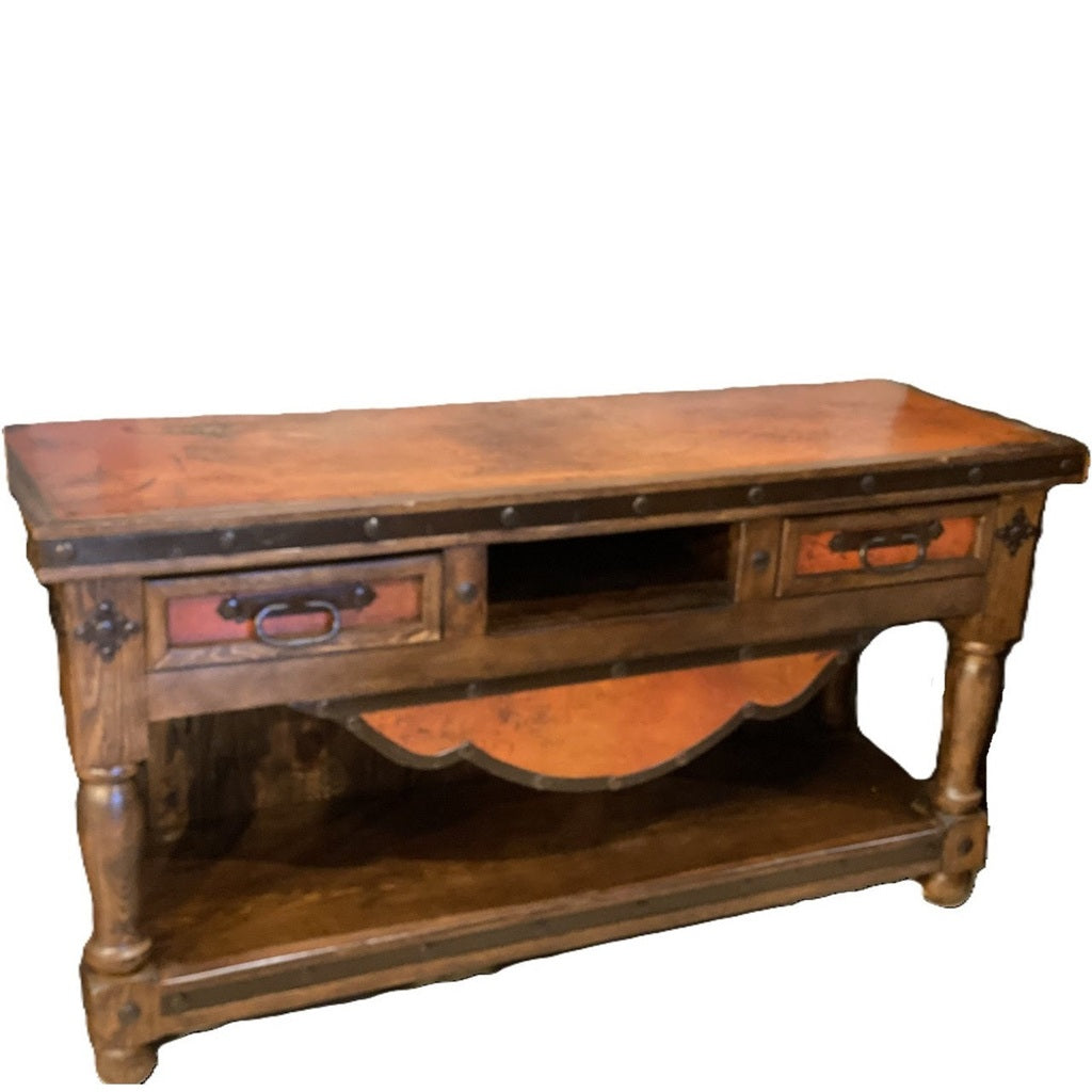 Del Rio TV Console w/ Copper