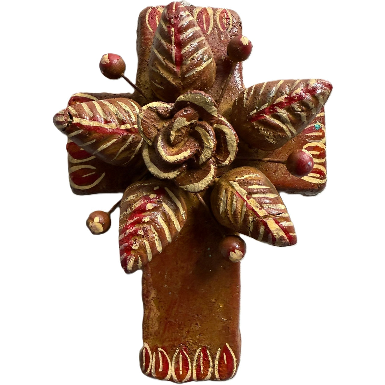 Cruz Una Flor - Red