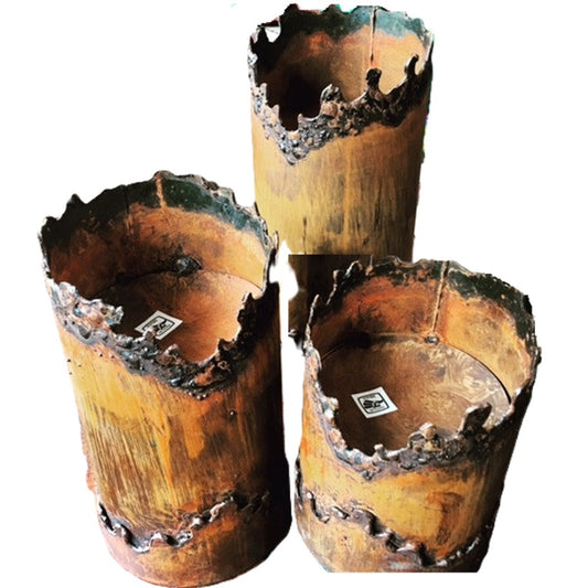 Quemado 3pc Candle Holder Set