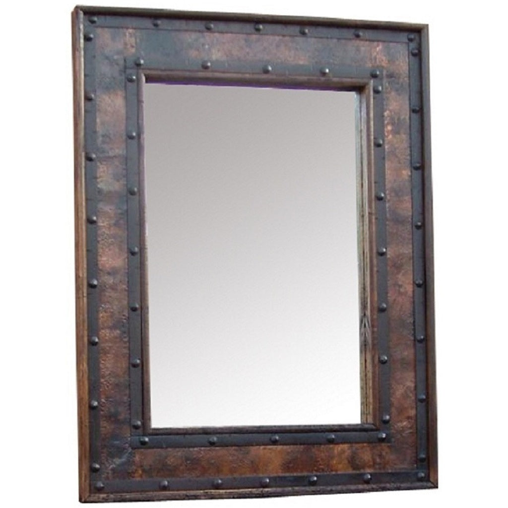 Hacienda Mirror w/ Copper