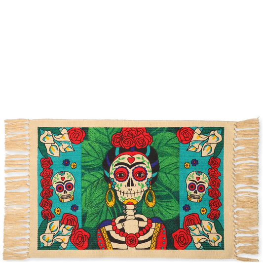 Frida con Flores Placemat