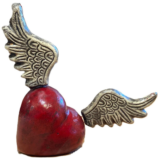 Acostado Heart - Red