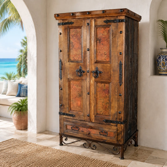 Arcon Armoire w/ Copper