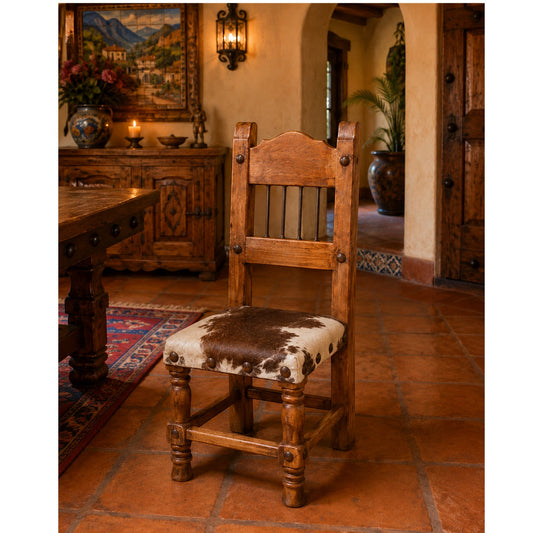 Torno Chair w/ Cowhide