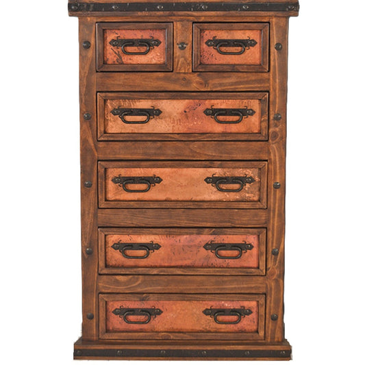 Tall Dresser w/ Copper