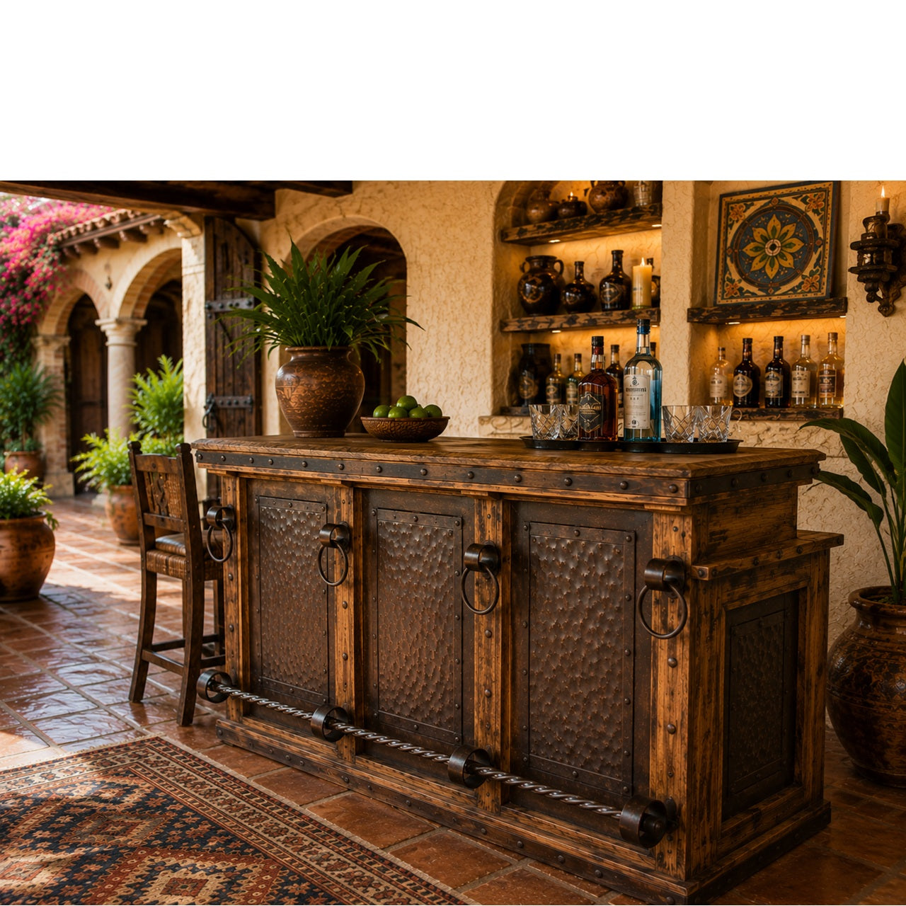 Descanso Bar w/ Stone Top