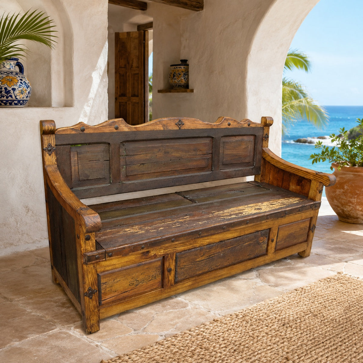 Portal Bench w/ Trunk