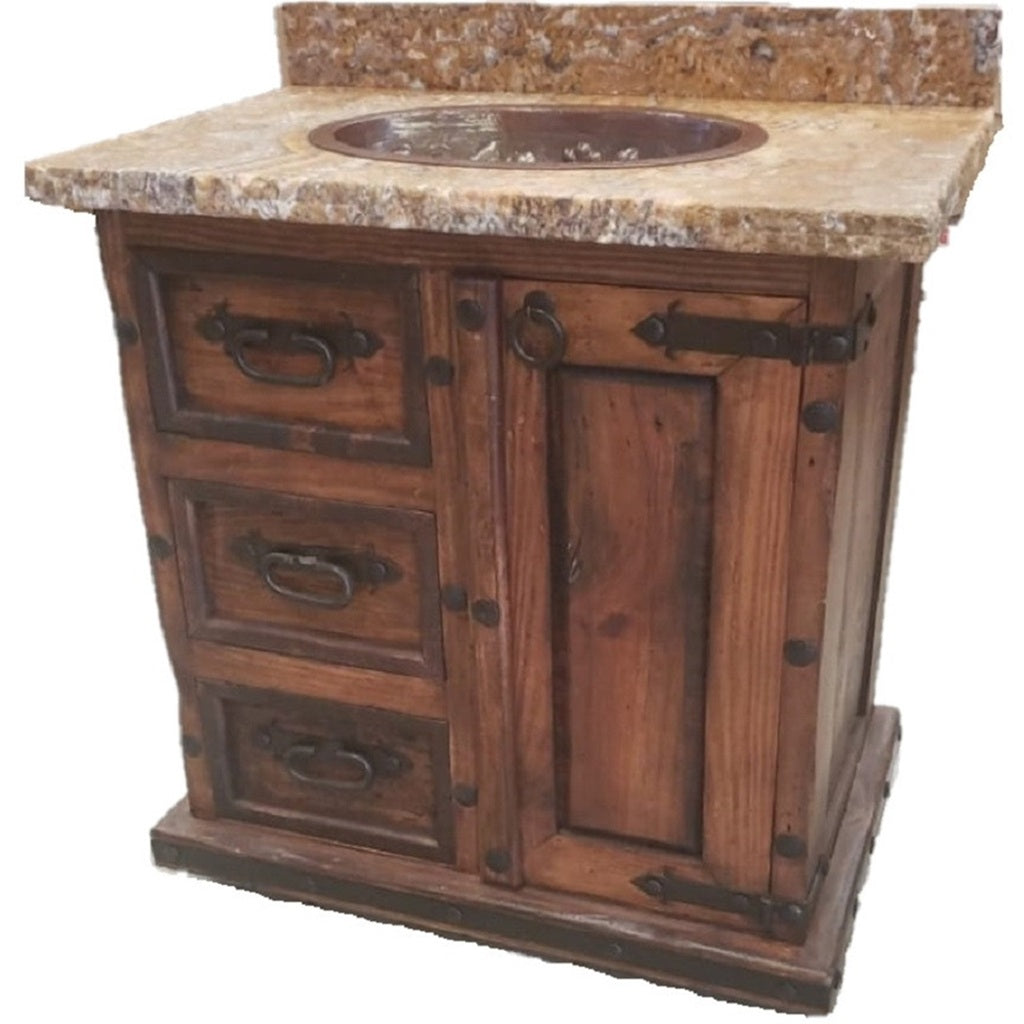 Alvarado Vanity w/ Stone Top