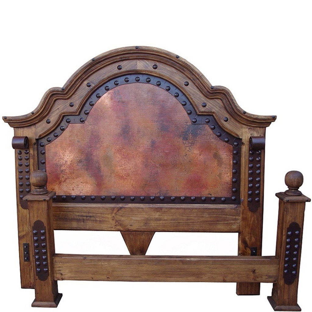 Emperador Bed w/ Copper