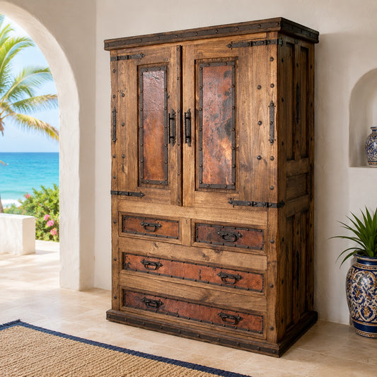 Cabo Armoire w/ Copper