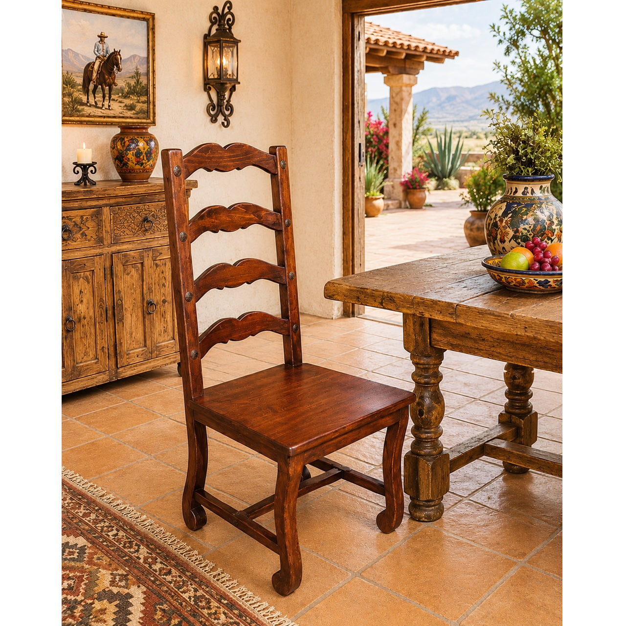 Emperador Chair w/ Wood Seat