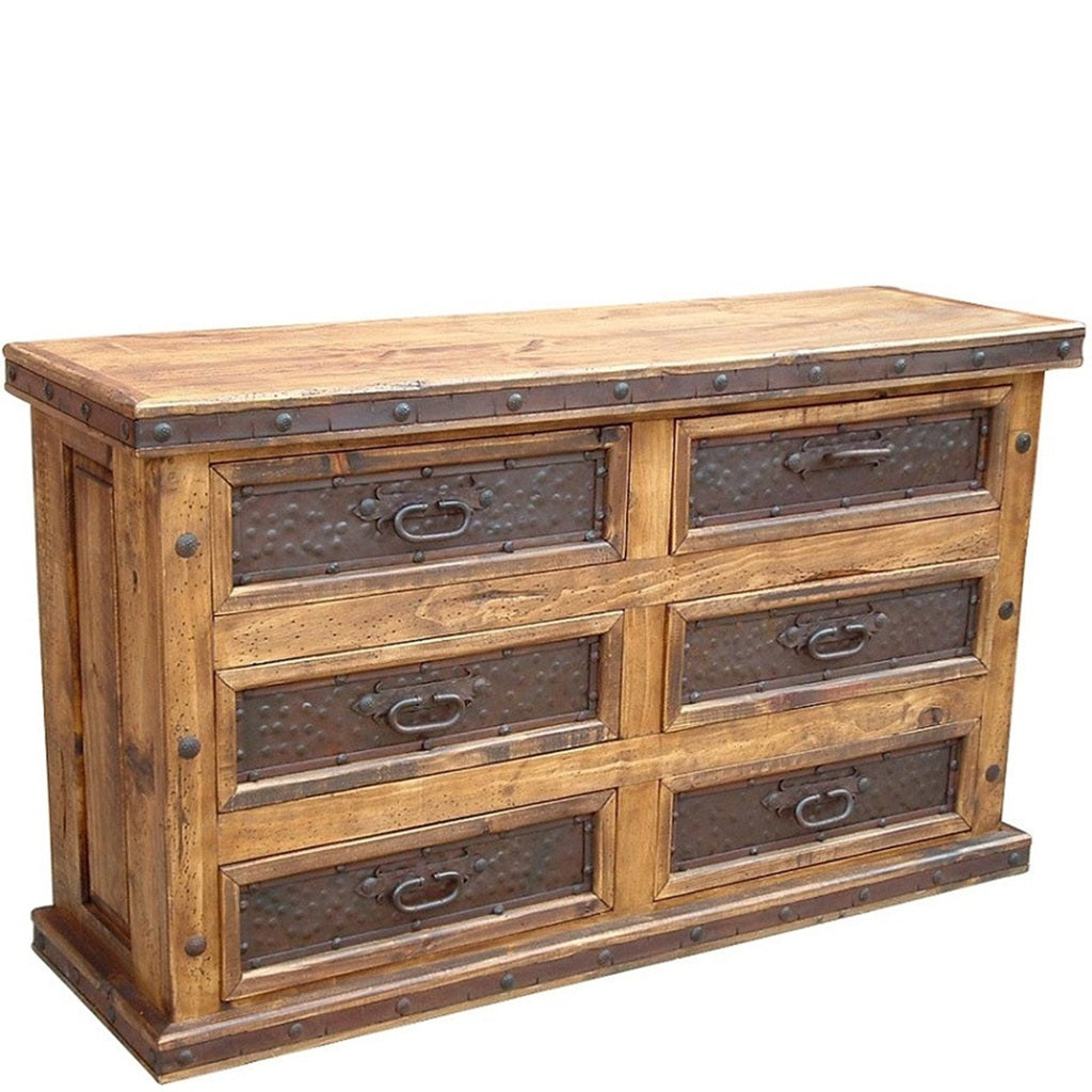 SIx Drawer Dresser w/ Metal