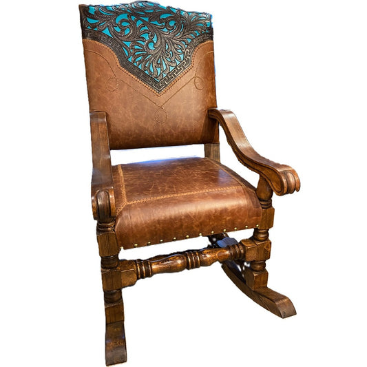 Hacienda Rocking Chair - Turquoise