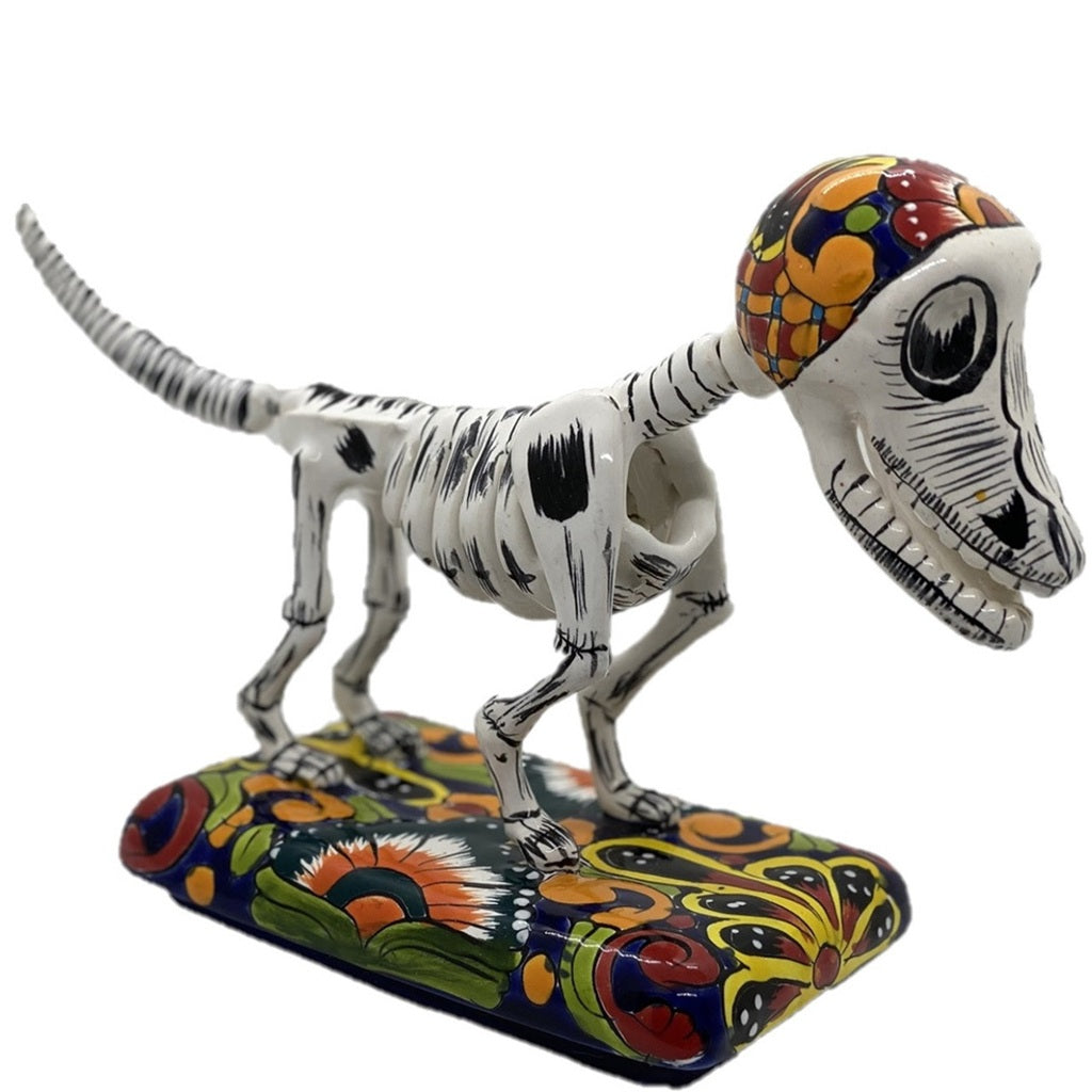 Dog Skeleton on Stand