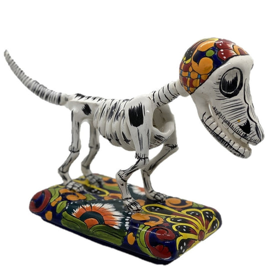 Dog Skeleton on Stand