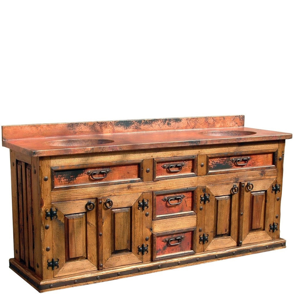 Ensenada Vanity w/ Copper Top