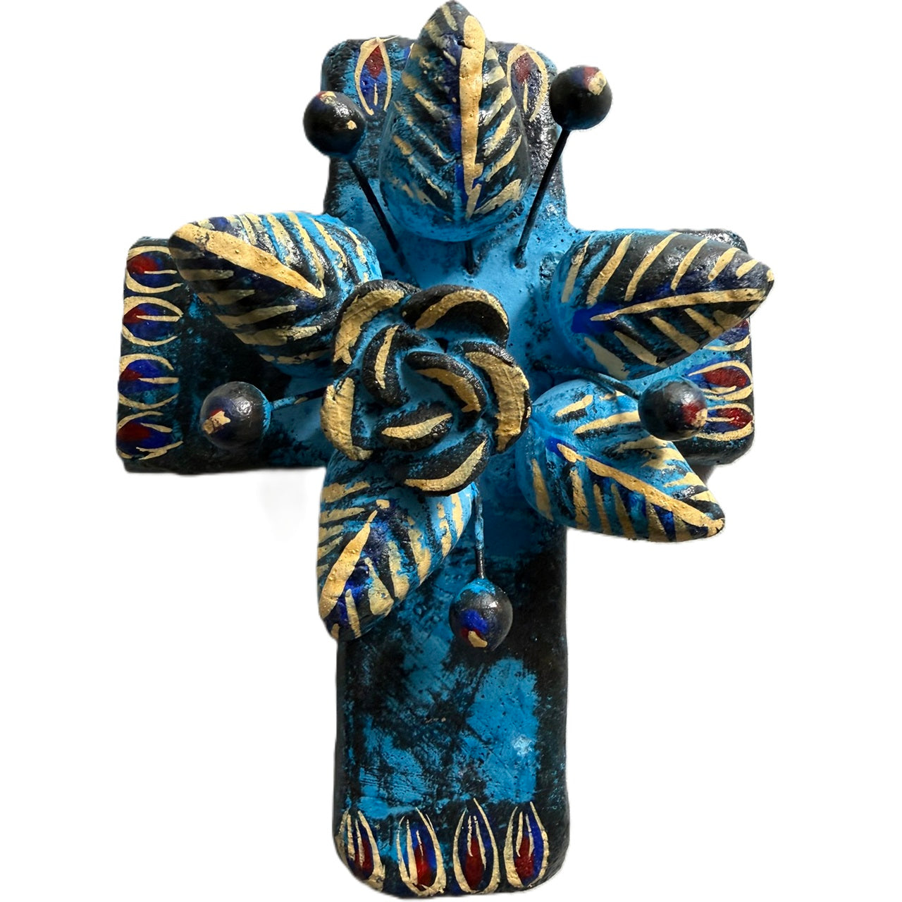Cruz Una Flor - Blue