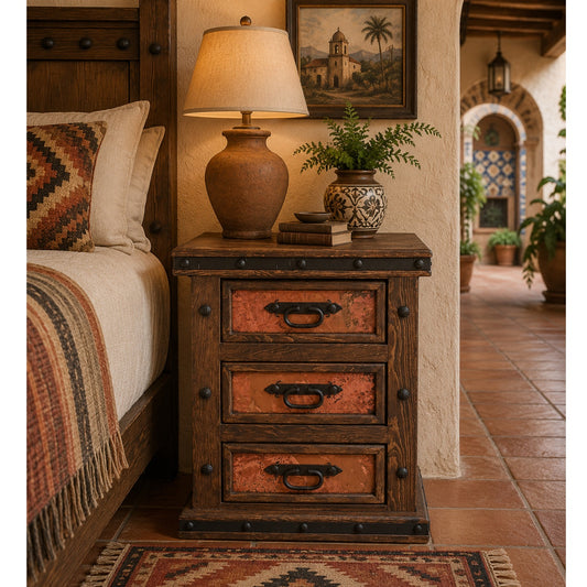 Tablero Nightstand w/ Copper