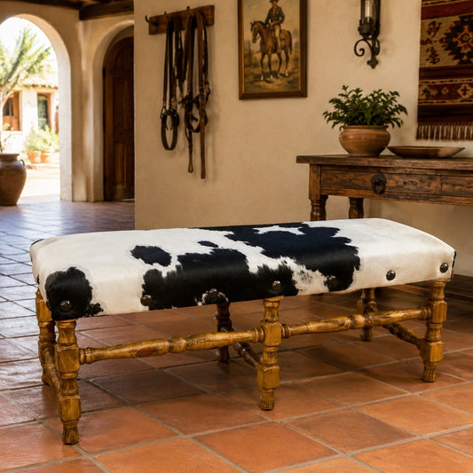 Baja Bench w/ Cowhide