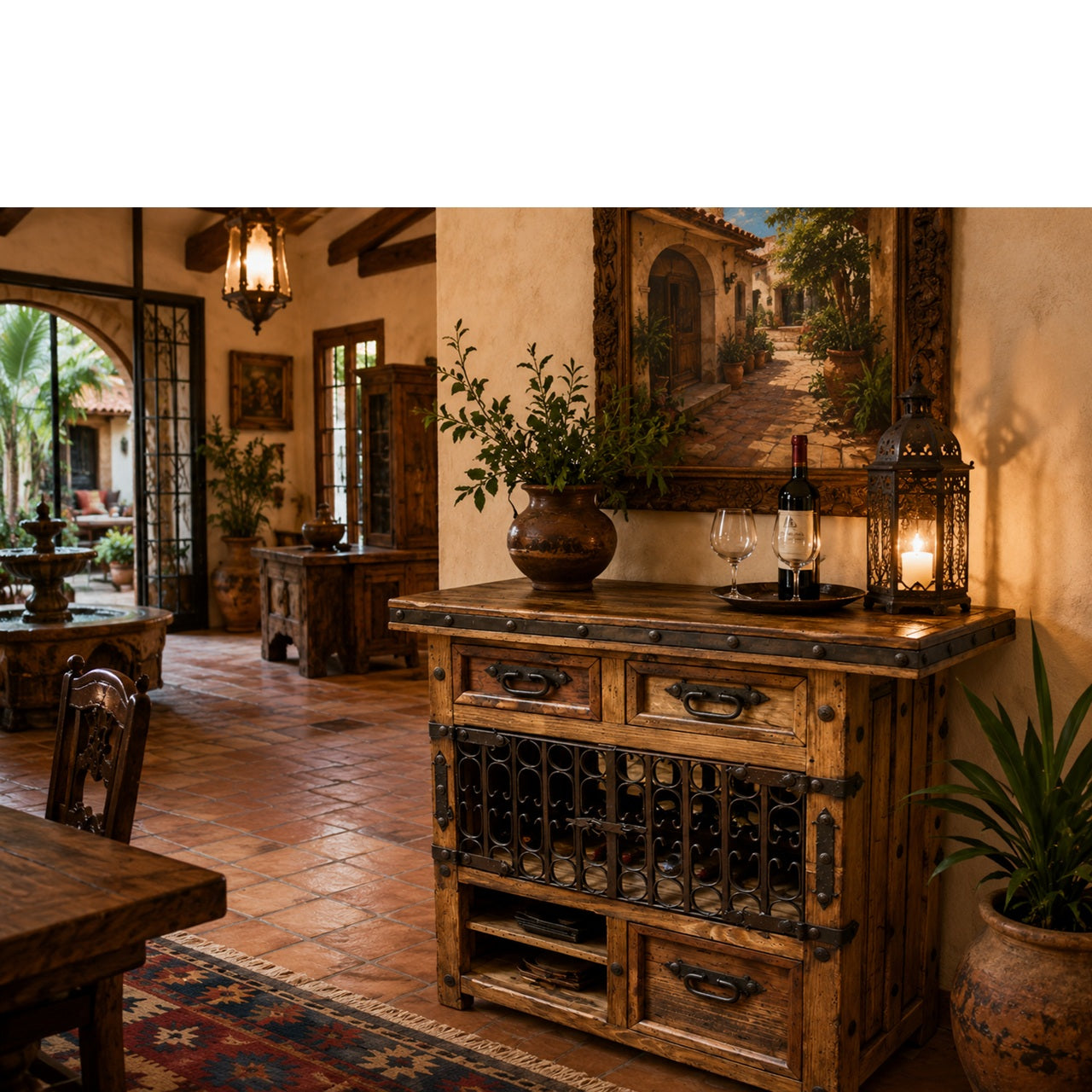 Rejas Cantina Wine Cabinet
