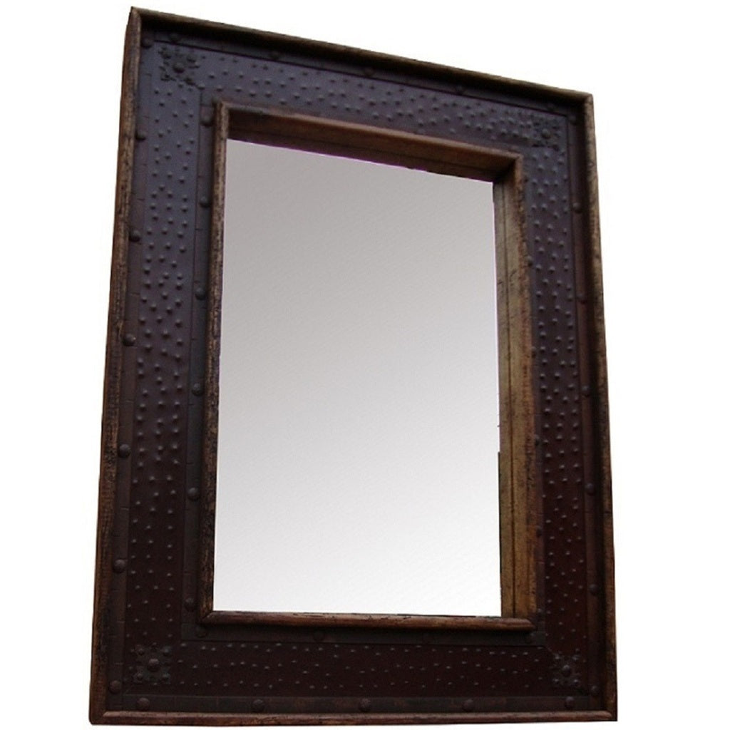 Hacienda Mirror w/ Metal