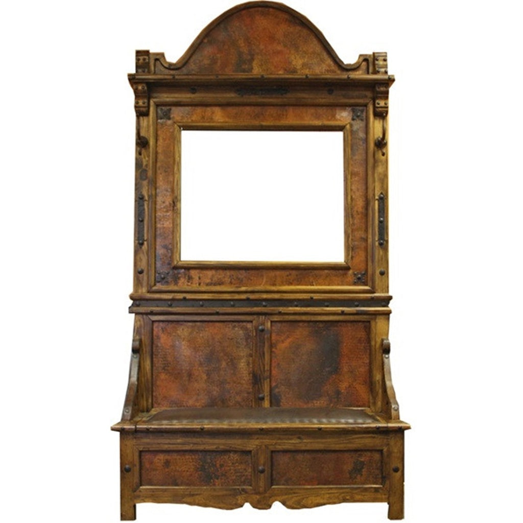 Halltree Bench w/ Copper