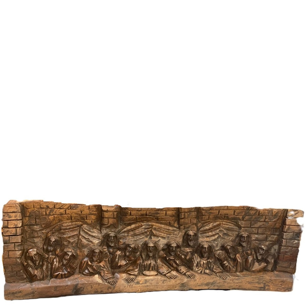 Last Supper Ultima Cena Wood Carving