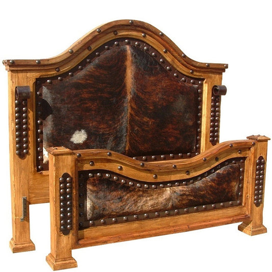 Alamo Bed w/ Cowhide
