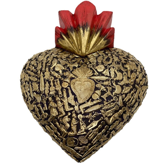 San Miguel Heart w/ Milagros